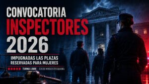Convocatoria inspectores 2026: recurrida la reserva de plazas del turno libre